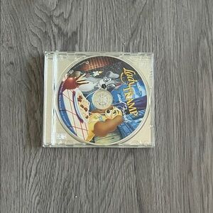 Disney Lady and the Tramp CD with Blue and Cream Artwork